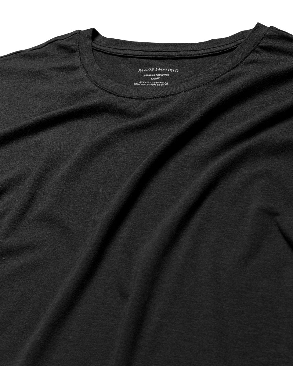 BAMBOO/COTTON CREW TEE