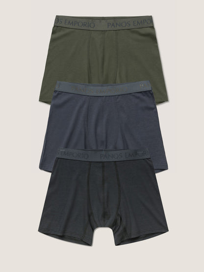 PANOS EMPORIO 3PK BAMBOO BOXER