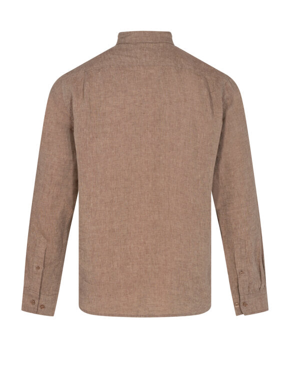MOS MOSH LINEN SKJORTE