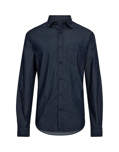 SALT DENIM-LOOK SKJORTE