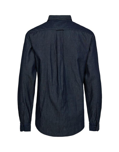 SALT DENIM-LOOK SKJORTE