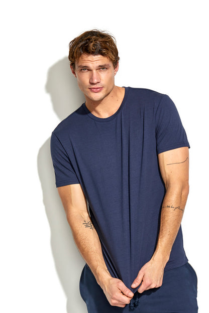 BAMBOO/COTTON CREW TEE