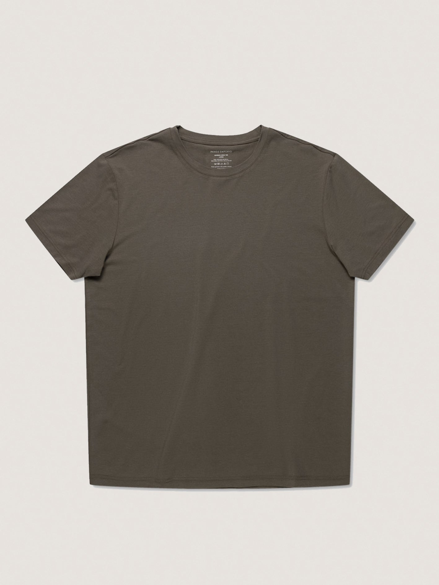 BAMBOO/COTTON CREW TEE