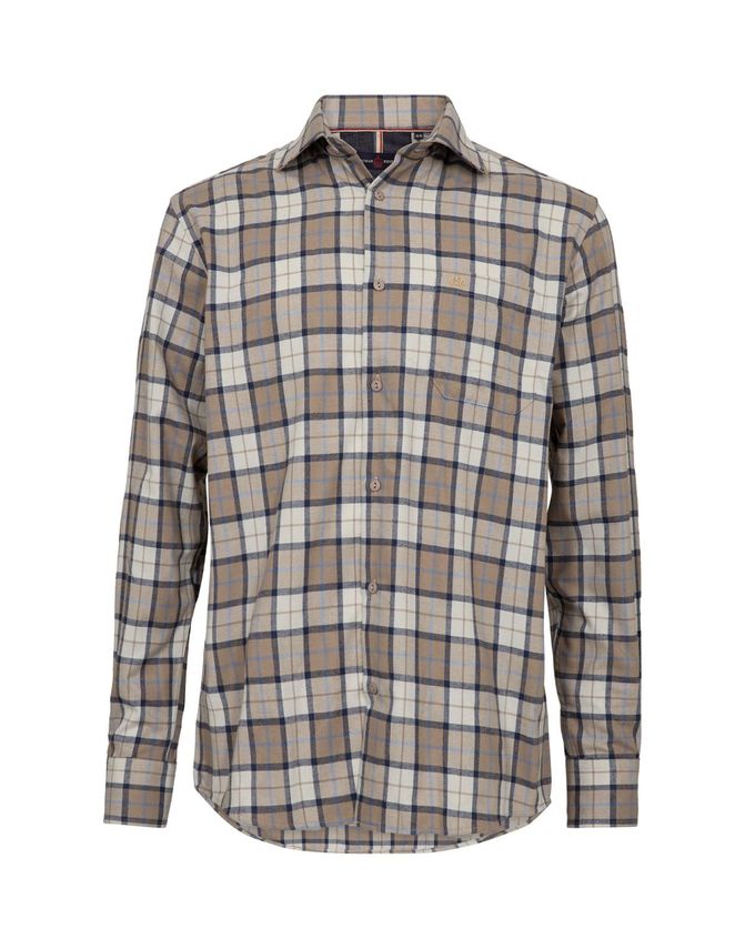 THOMAS REGENCY TERNET FLANNEL SKJORTE