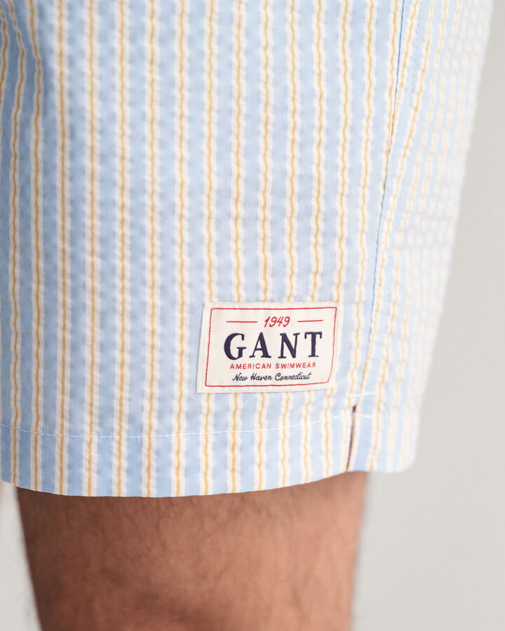 SEERSUCKER SWIM SHORTS