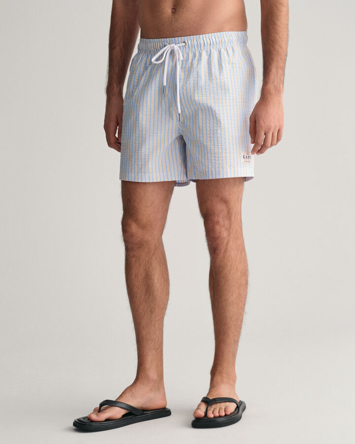 SEERSUCKER SWIM SHORTS