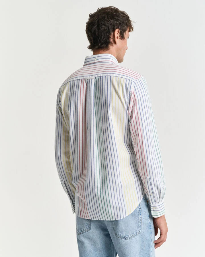 GANT ARCHIVE MULTI STRIPE SKJORTE