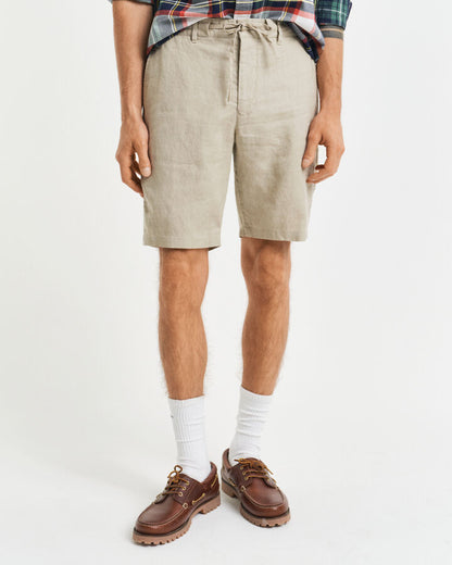 GANT LINEN DRAWSTRING SHORTS