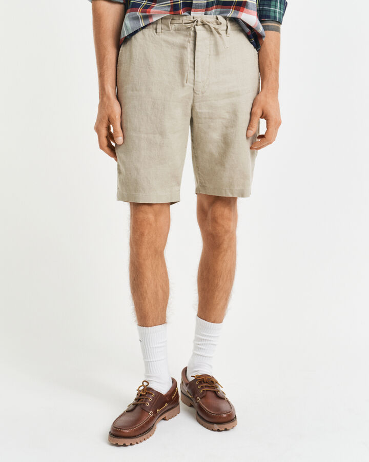GANT LINEN DRAWSTRING SHORTS
