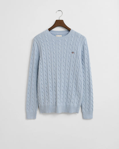 GANT C-NECK BOMULD KABELSTRIK