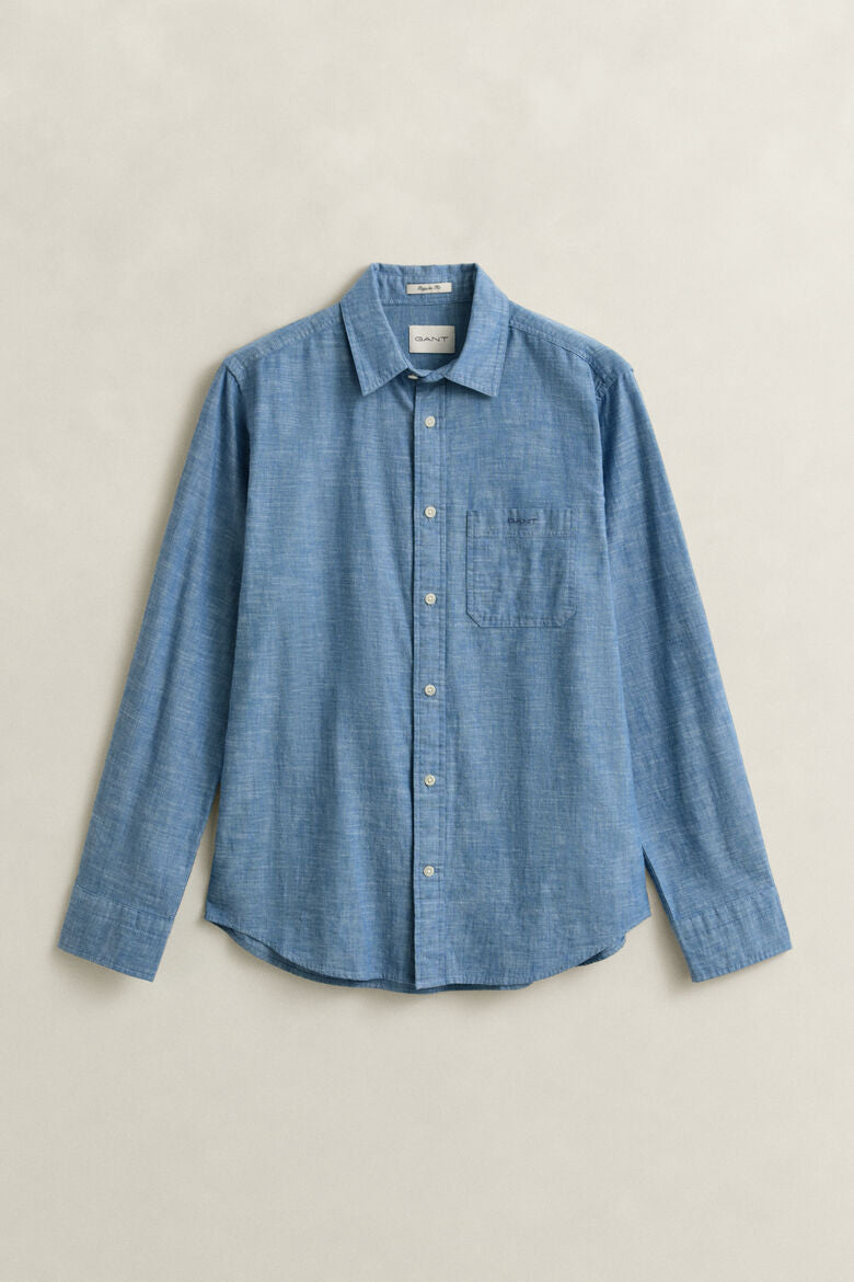 GANT REG CHAMBRAY SKJORTE
