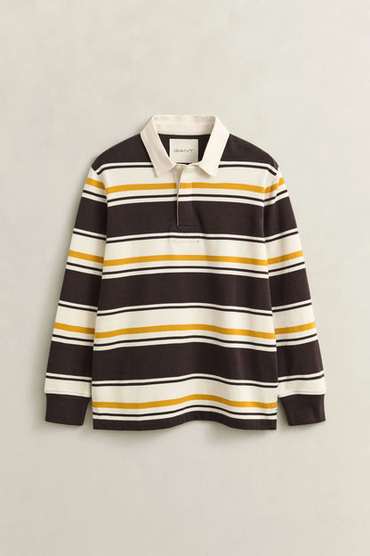 GANT STRIPED HEAVY RUGGER POLO
