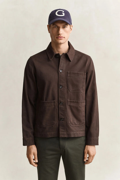 GANT TWILL OVERSHIRT