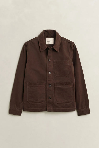 GANT TWILL OVERSHIRT