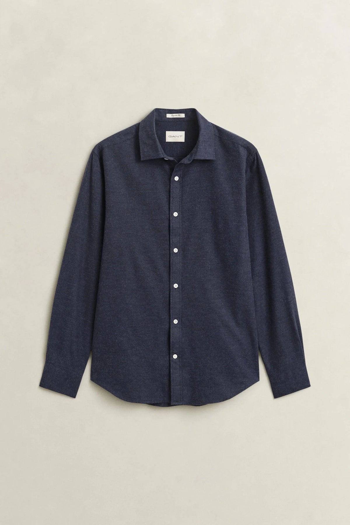 GANT REGULAR FLANNEL MELANGE SKJORTE