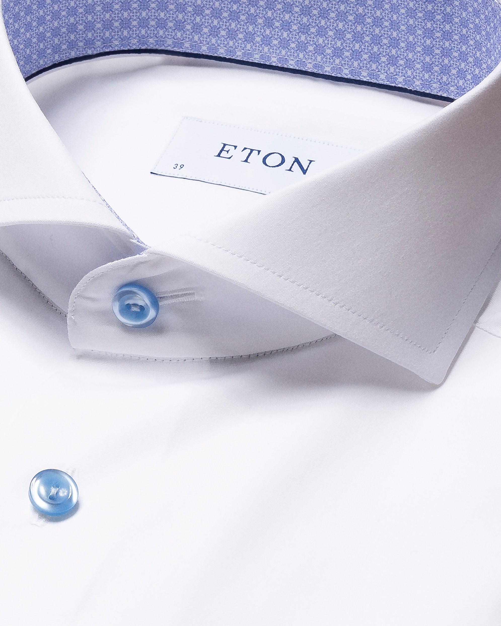 ETON POPLIN SKJORTE