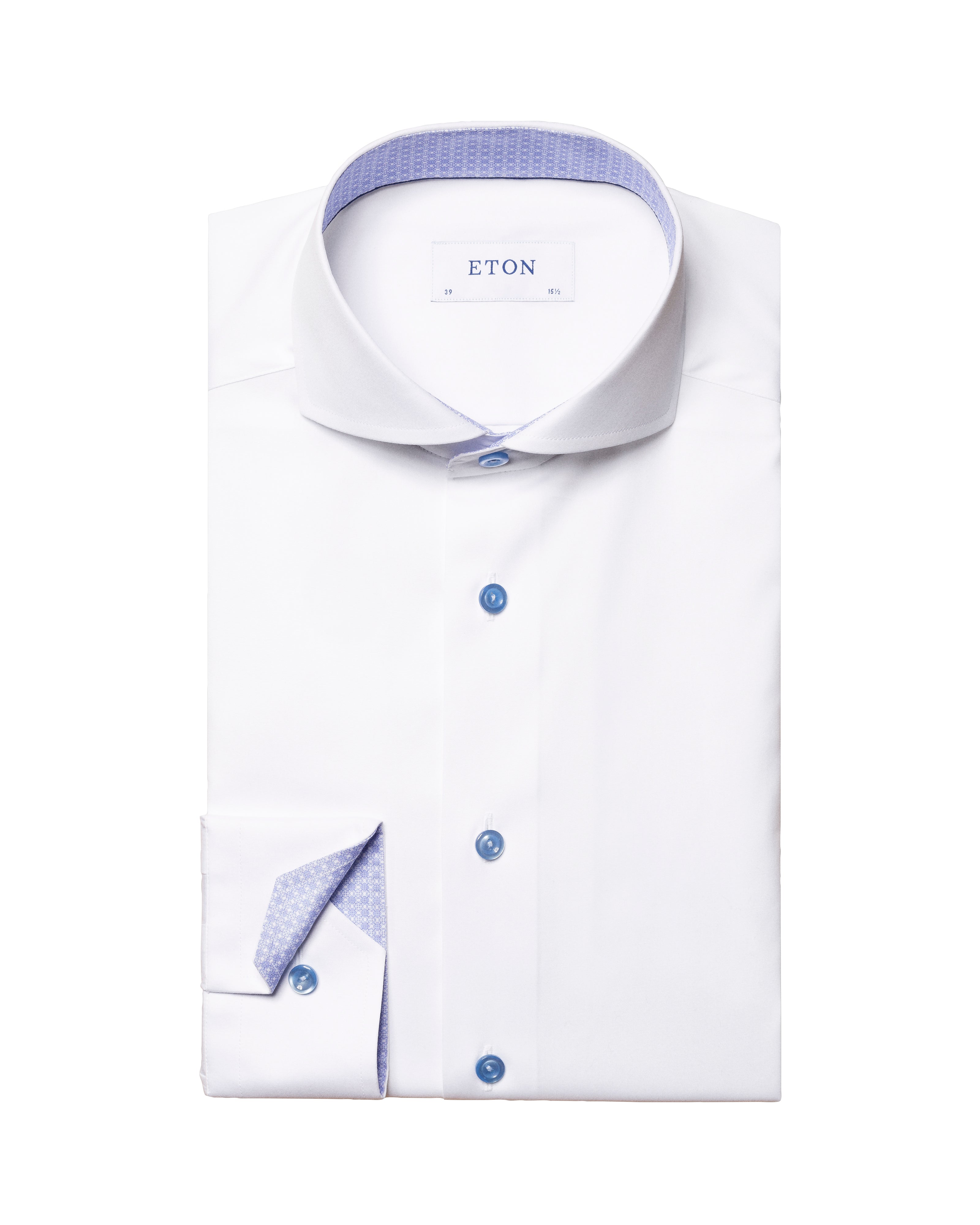 ETON POPLIN SKJORTE