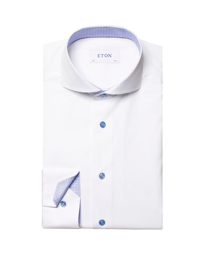 ETON POPLIN SKJORTE