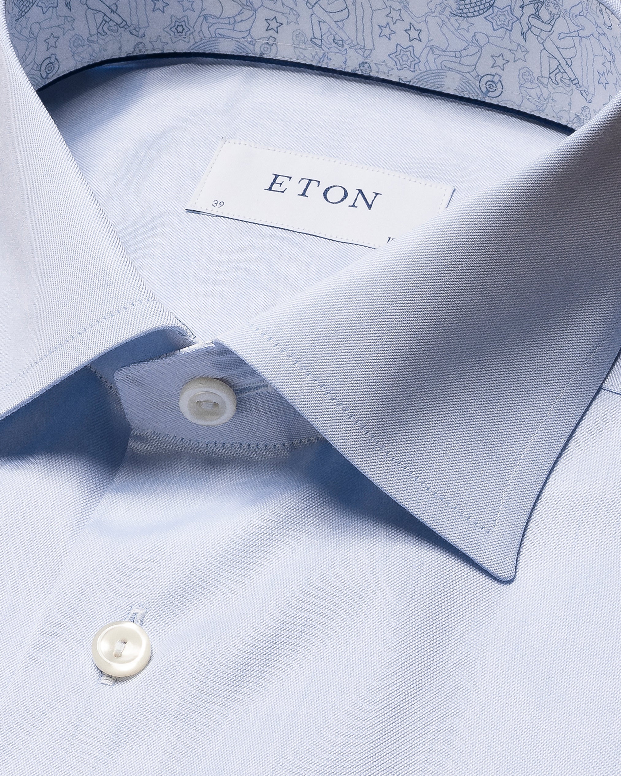 ETON SIGNATURE TWILL SKJORTE