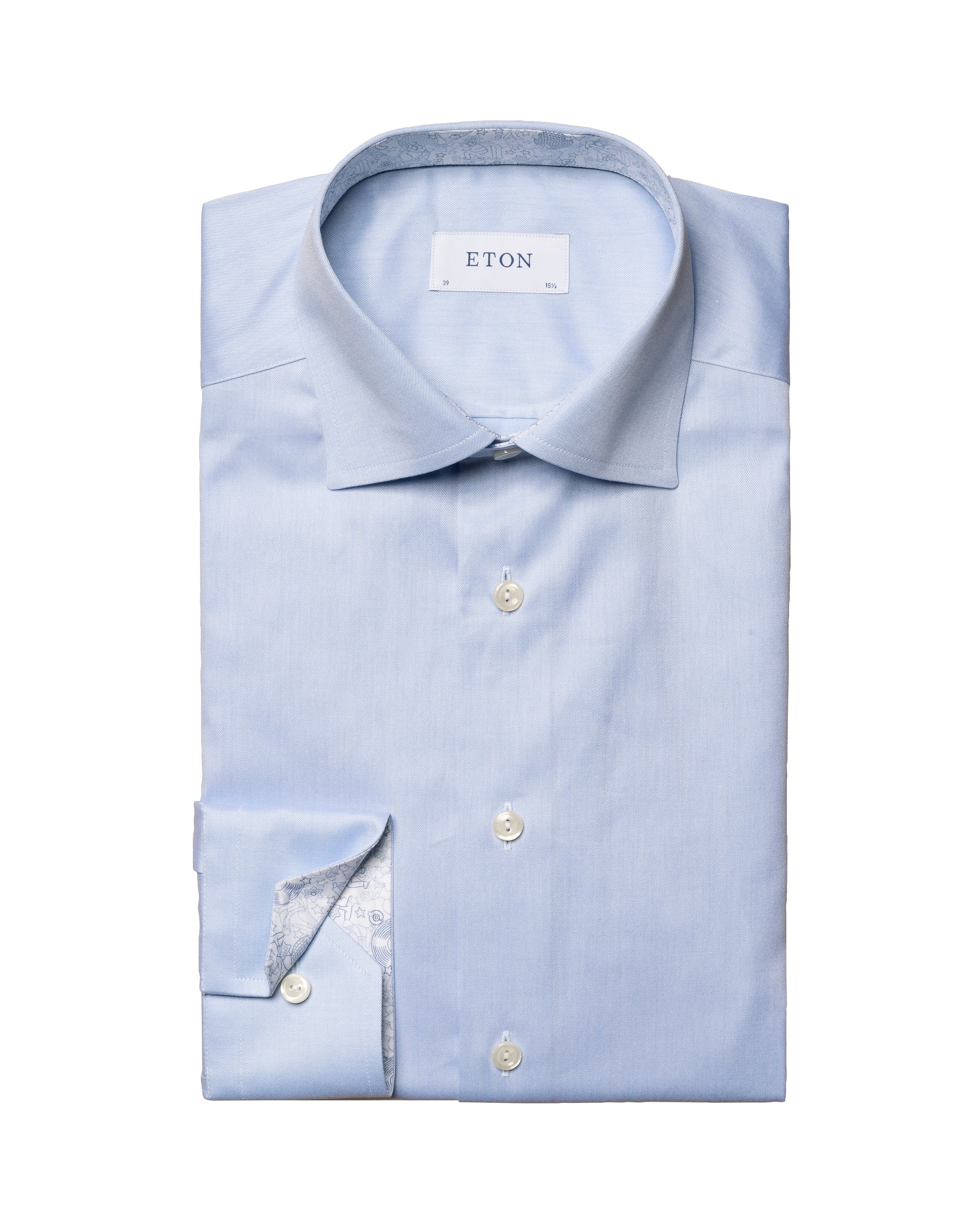 ETON SIGNATURE TWILL SKJORTE