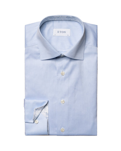 ETON SIGNATURE TWILL SKJORTE