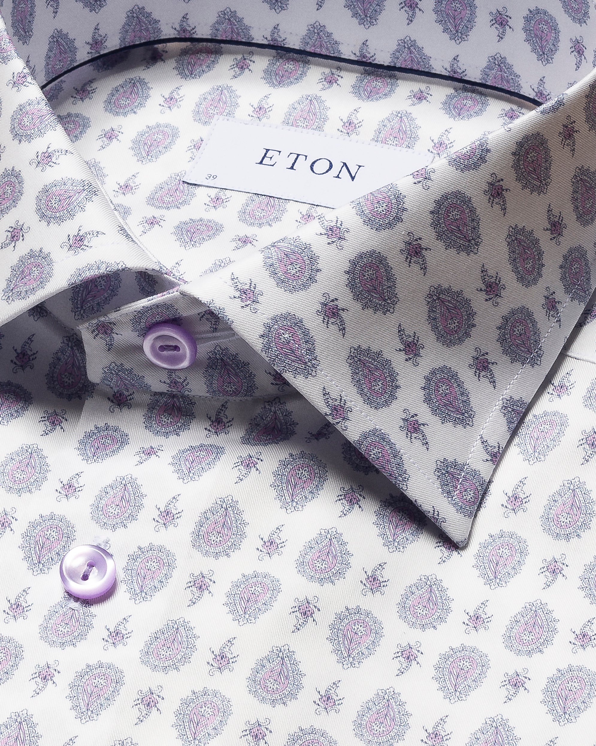 ETON SIGNATURE TWILL SKJORTE