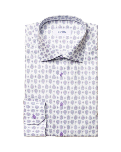 ETON SIGNATURE TWILL SKJORTE