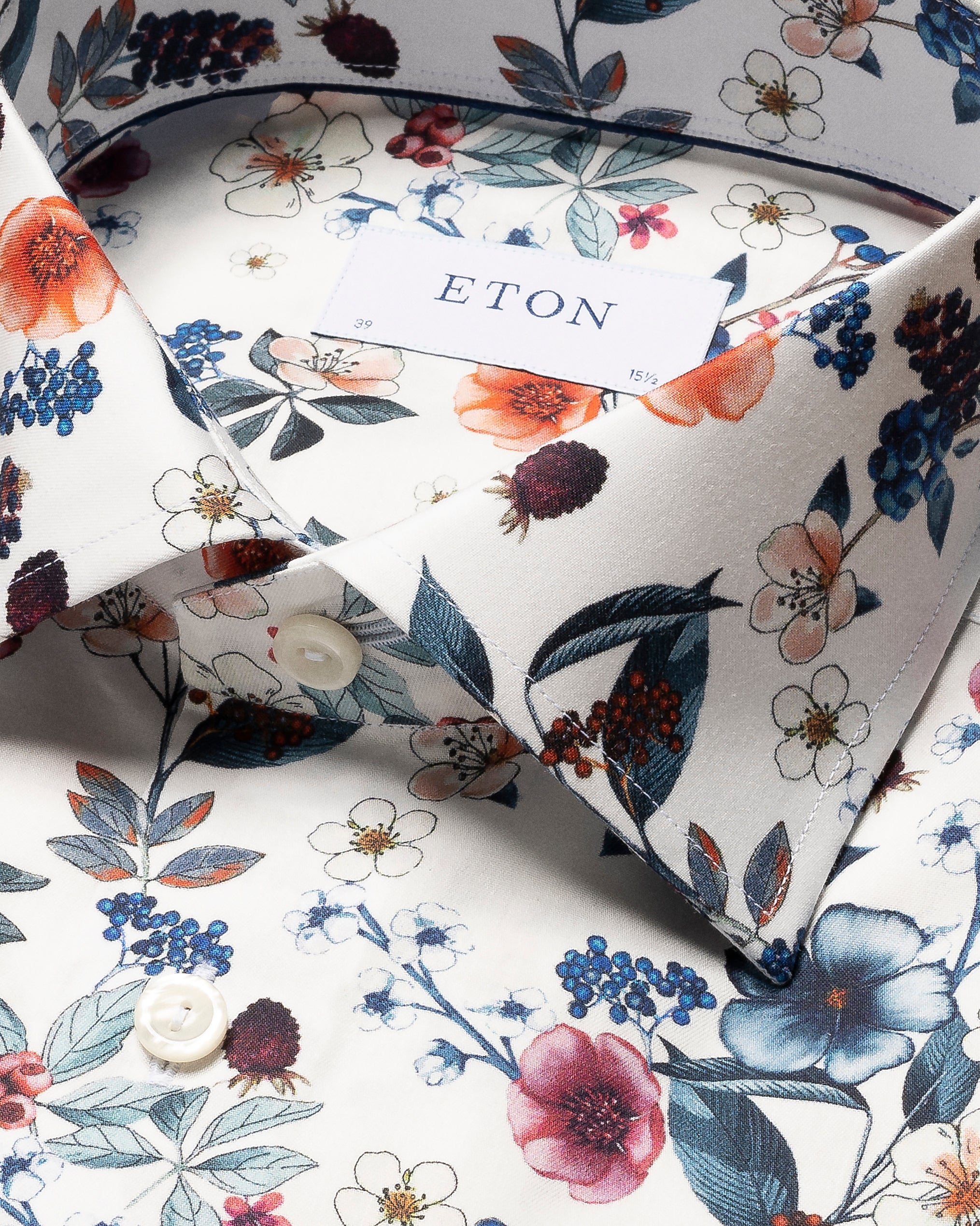 ETON TWILL SKJORTE