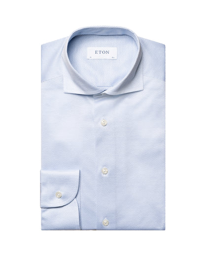 ETON KNIT KING SKJORTE