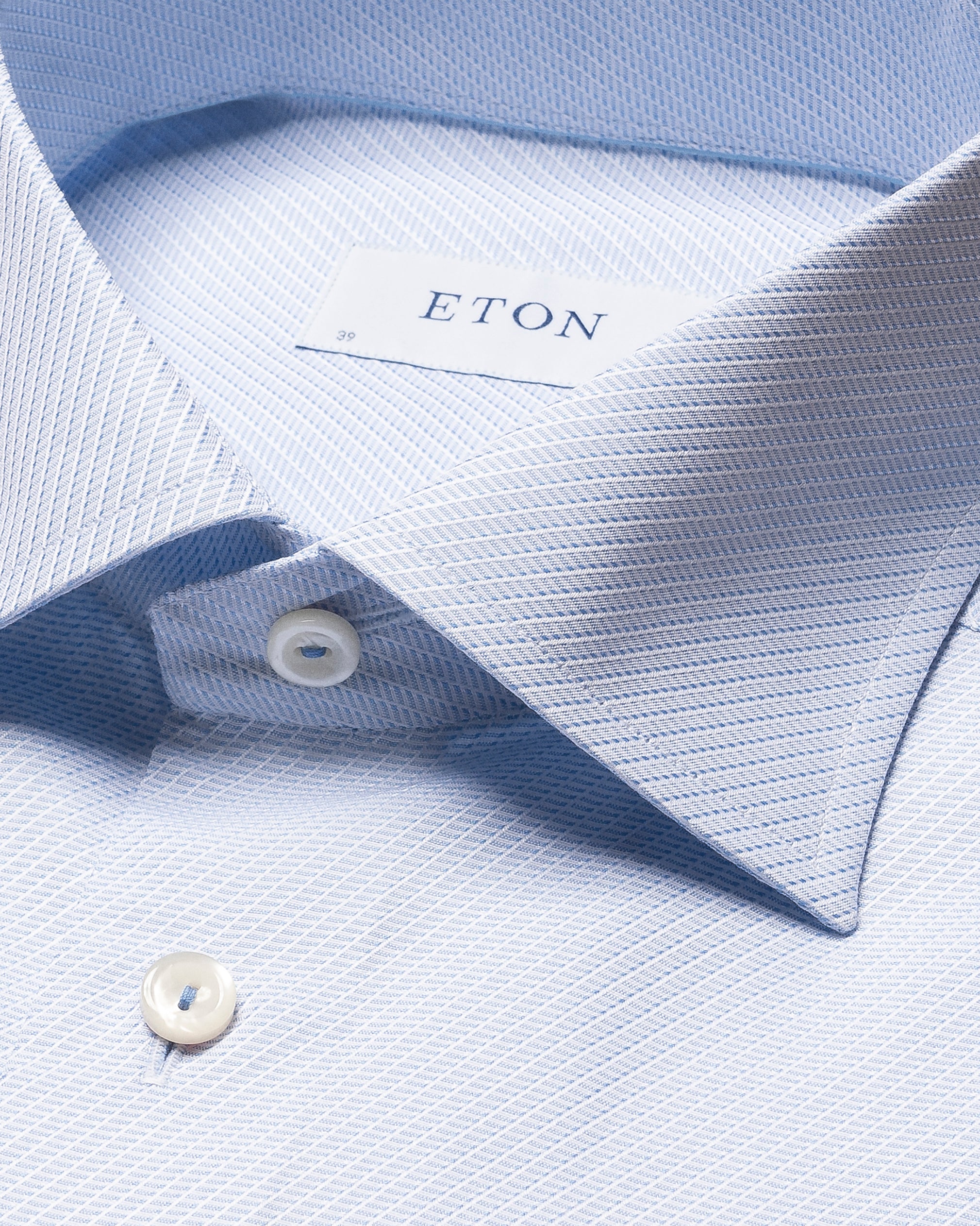 ETON SIGNATURE DOBBY SKJORTE
