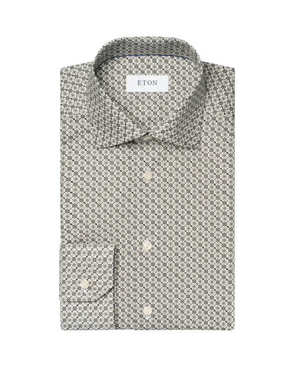 ETON SIGNATURE TWILL SKJORTE