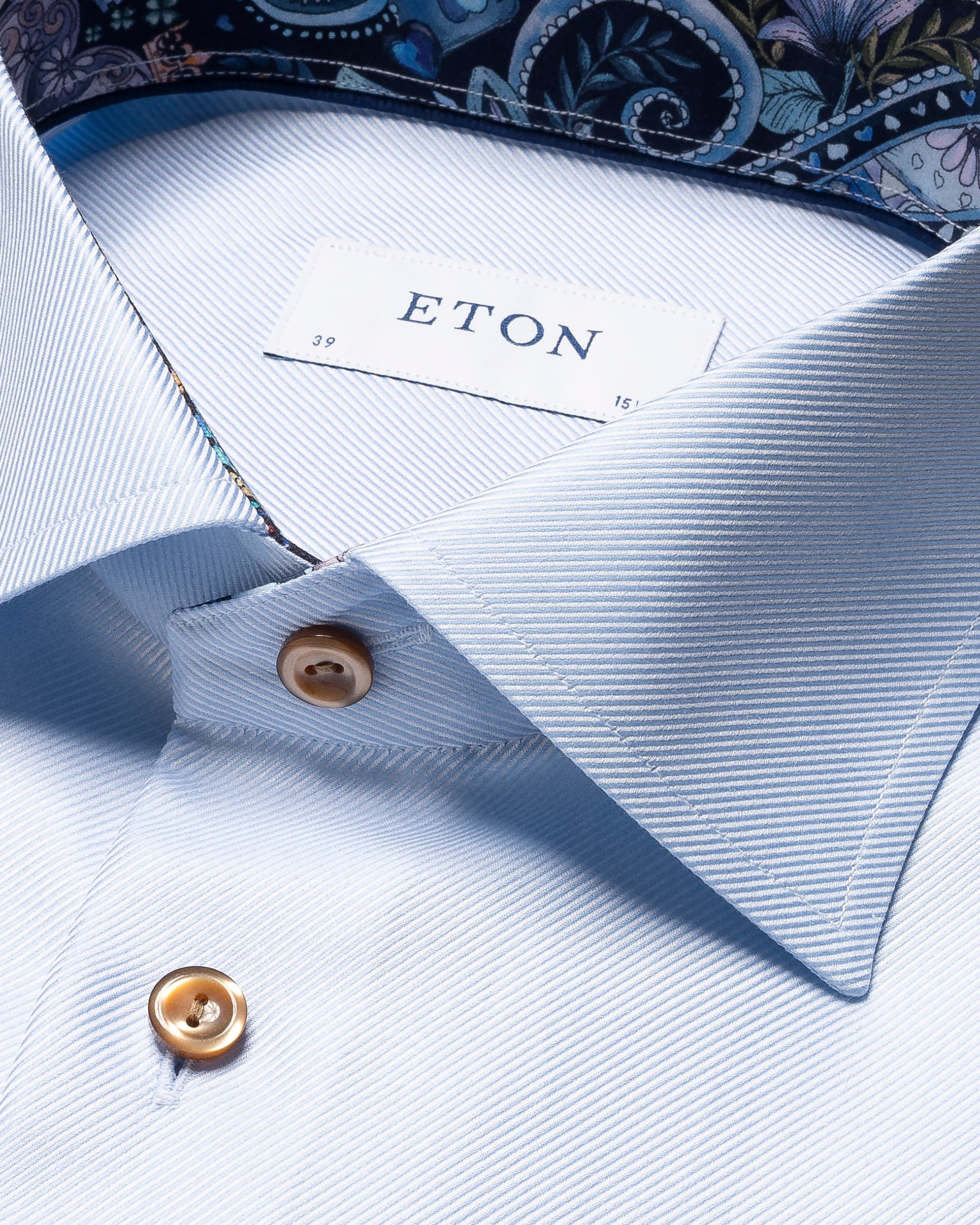 ETON TWILL SKJORTE