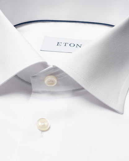 ETON SIGNATURE TWILL SKJORTE