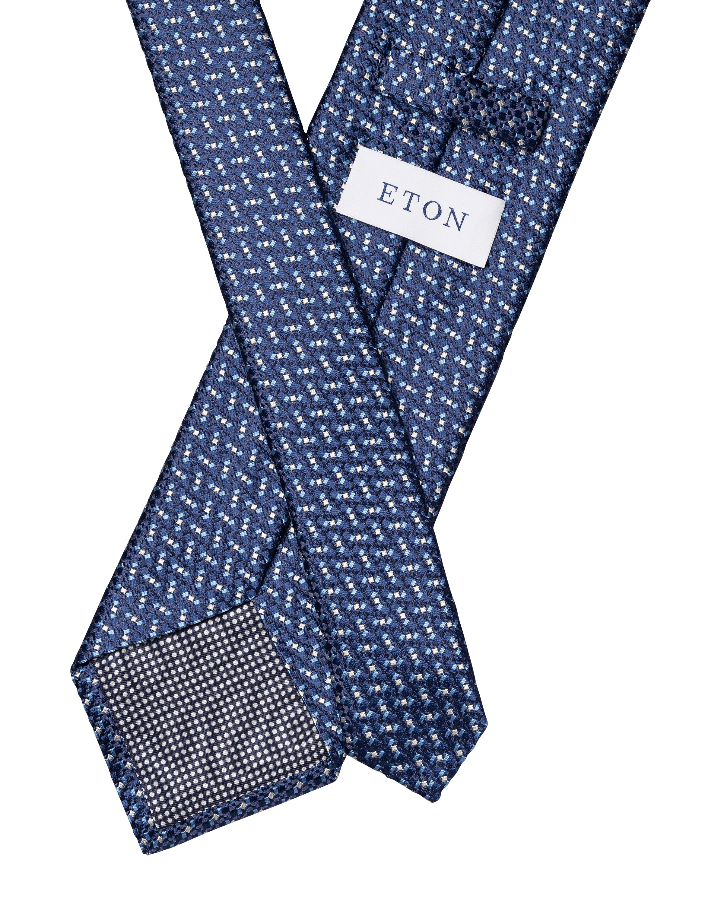 Geometric Woven Silk Tie