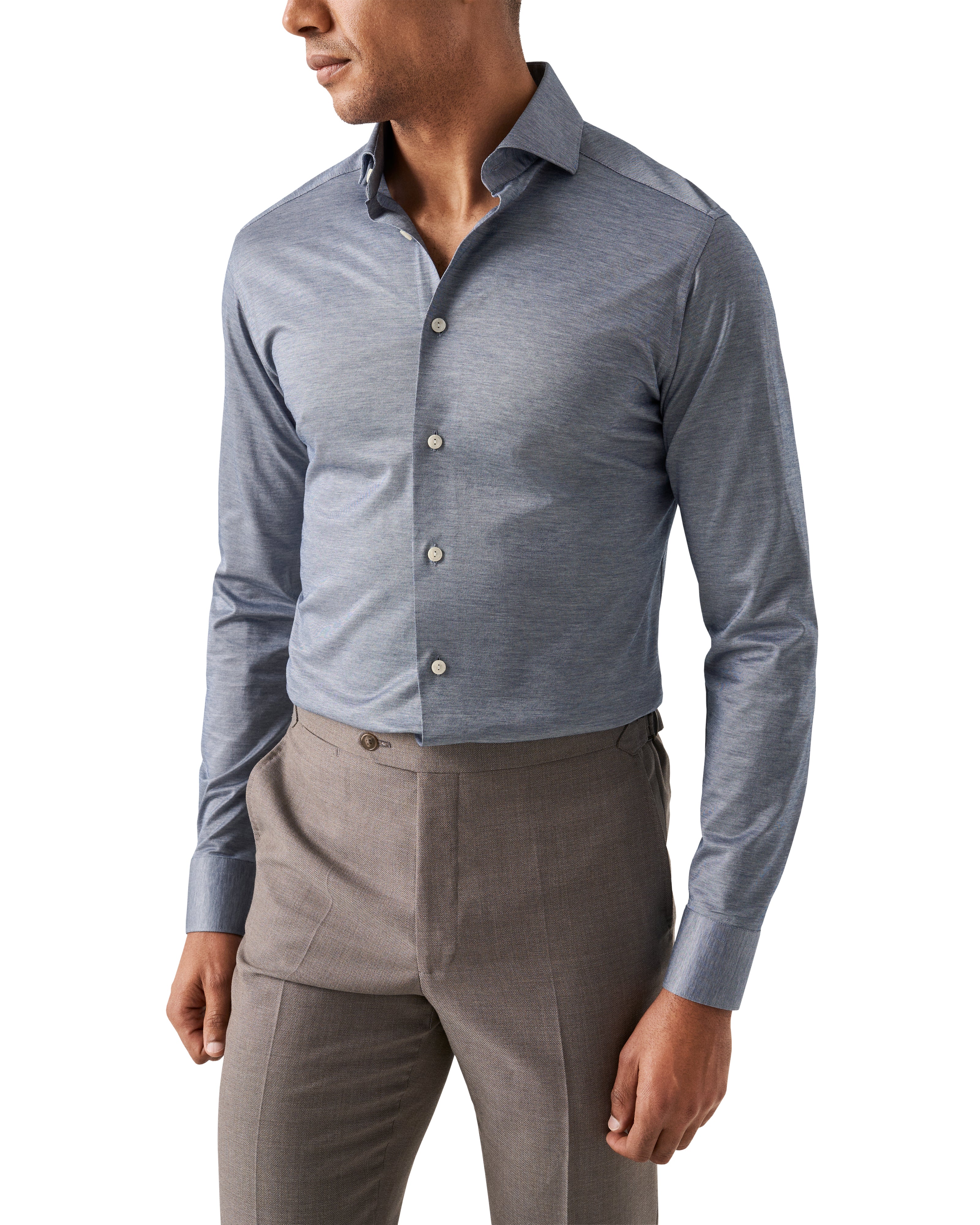 ETON FILO DI SCOZIA OXFORD SKJORTE