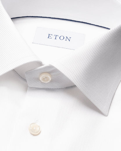 ETON SIGNATURE TWILL SKJORTE