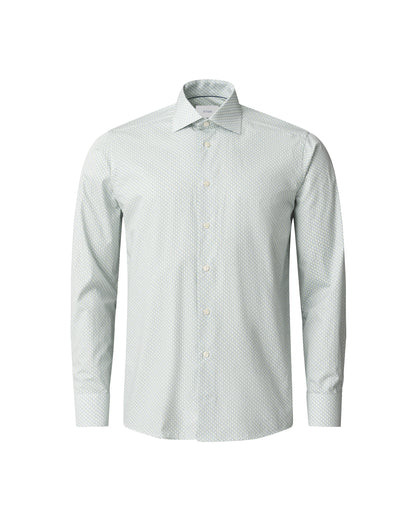 ETON PAPEGØJE PRINT SIGNATUR TWILL SKJORTE