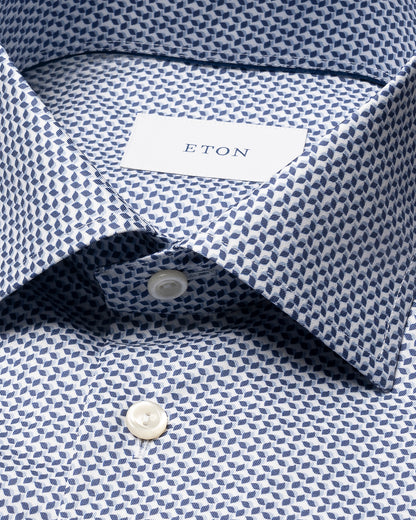 ETON SIGNATURE TWILL SKJORTE