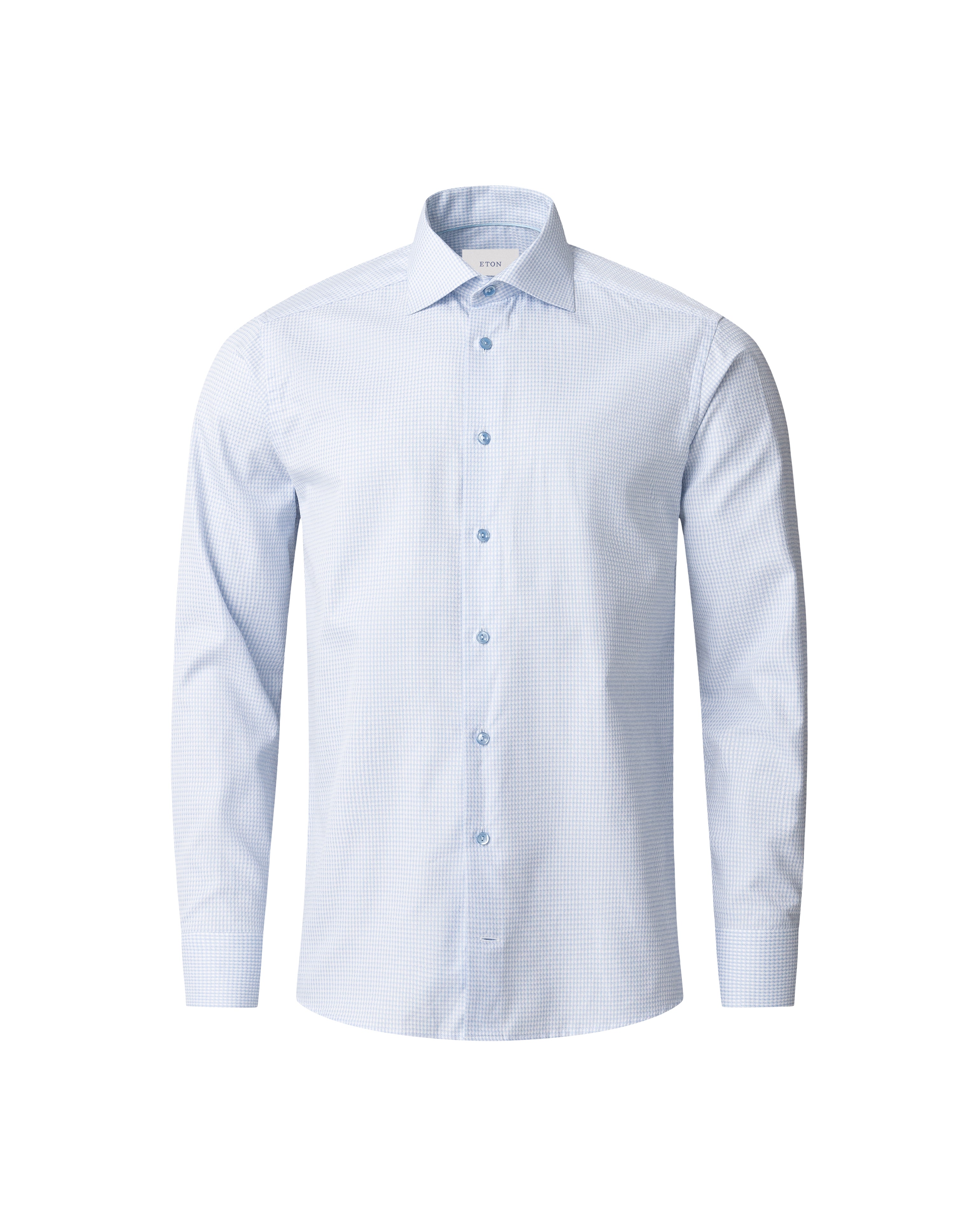 ETON CHECK DOBBY SKJORTE