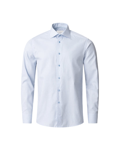 ETON CHECK DOBBY SKJORTE