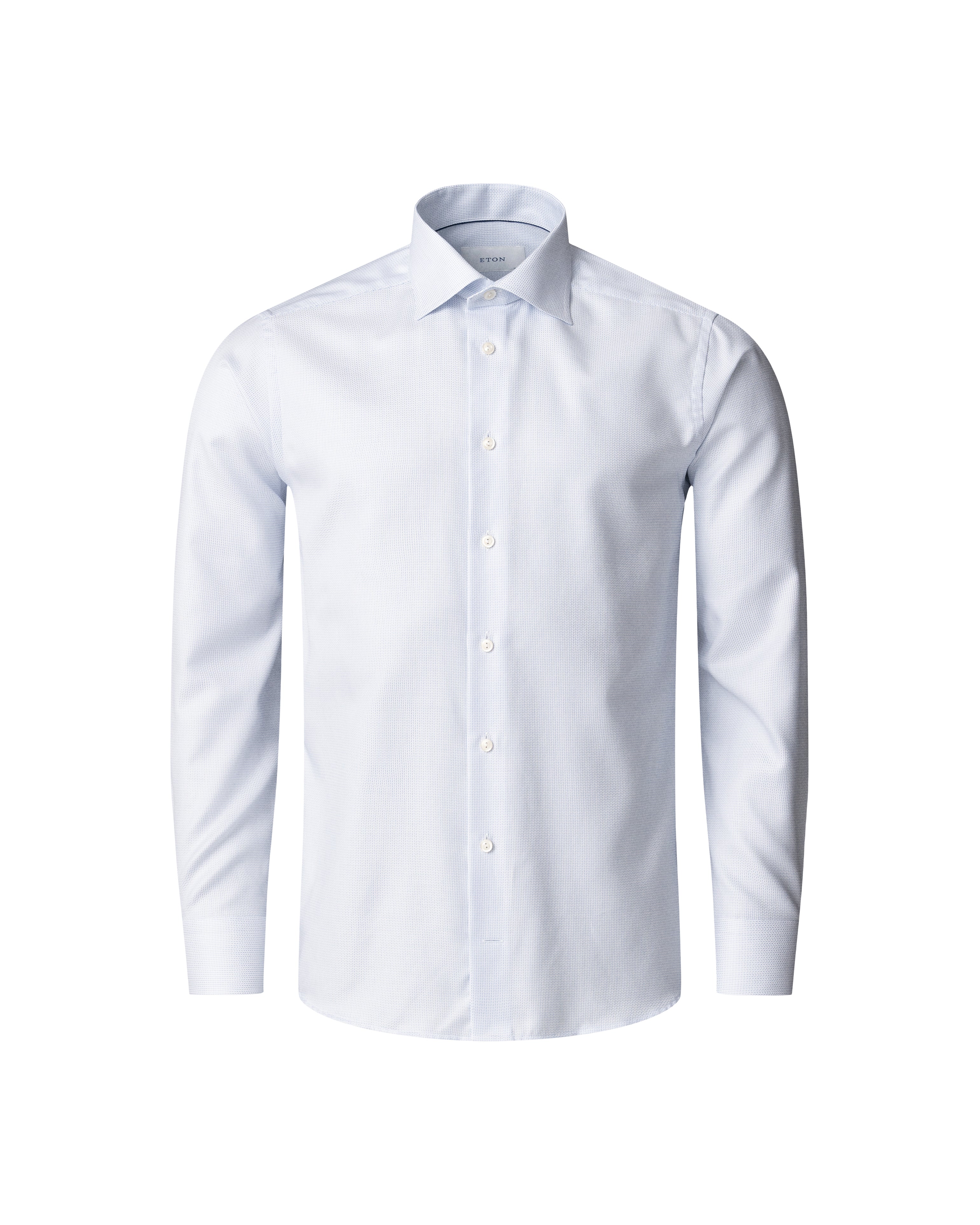 ETON HERRINGBONE DOBBY SKJORTE