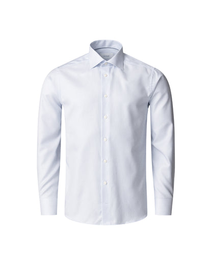 ETON HERRINGBONE DOBBY SKJORTE