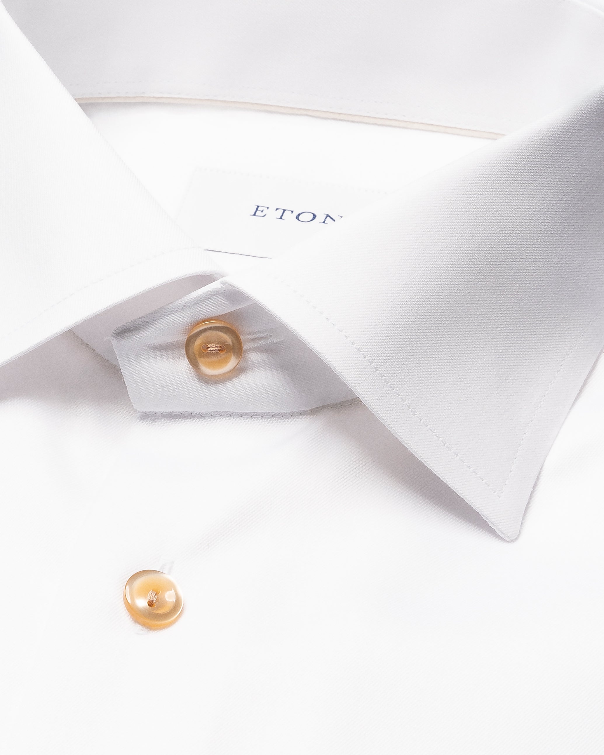 ETON SOLID SIGNATURE TWILL BEIGE EFFECT SHIRT – CONTEMPORARY FIT