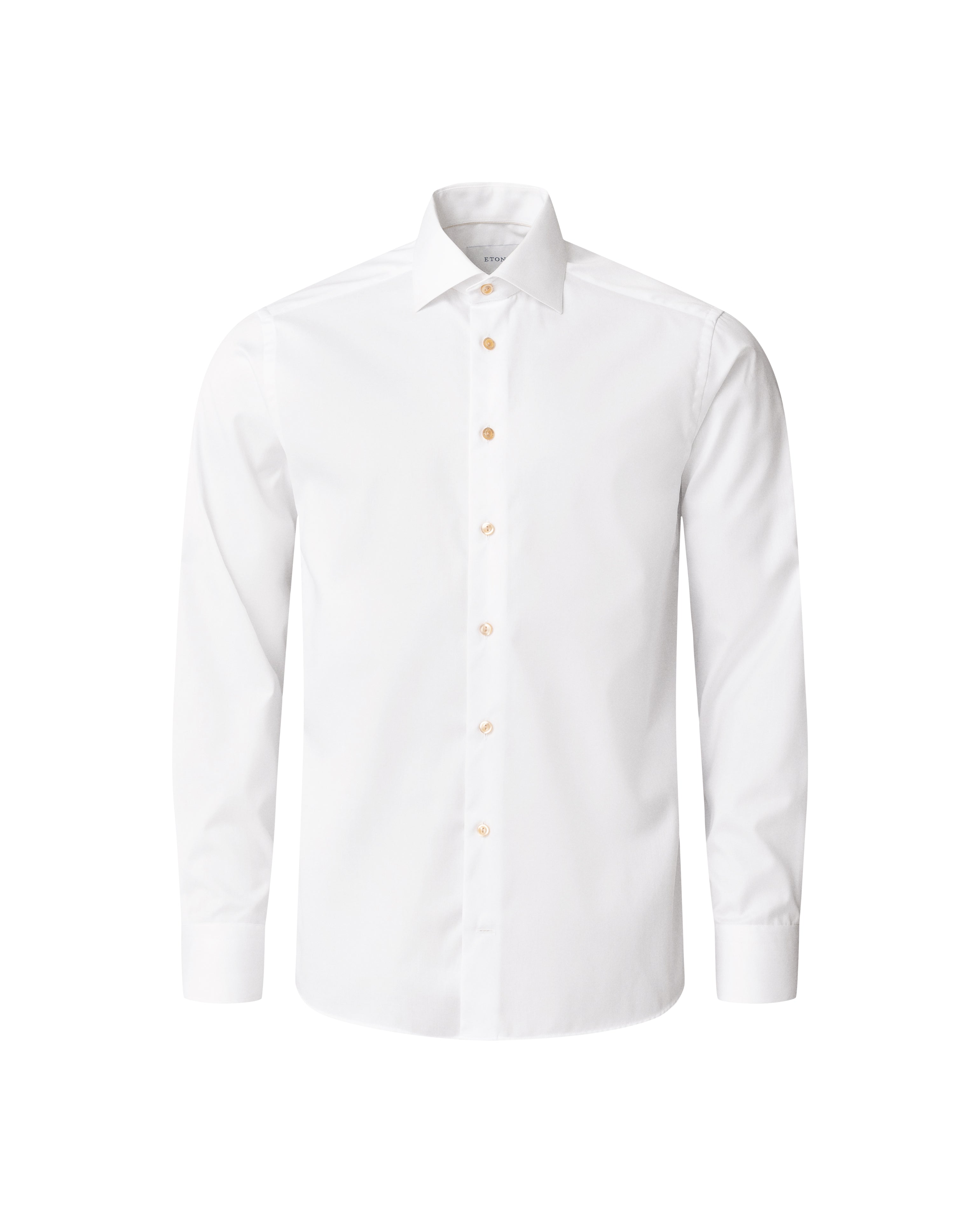 ETON SOLID SIGNATURE TWILL BEIGE EFFECT SHIRT – CONTEMPORARY FIT