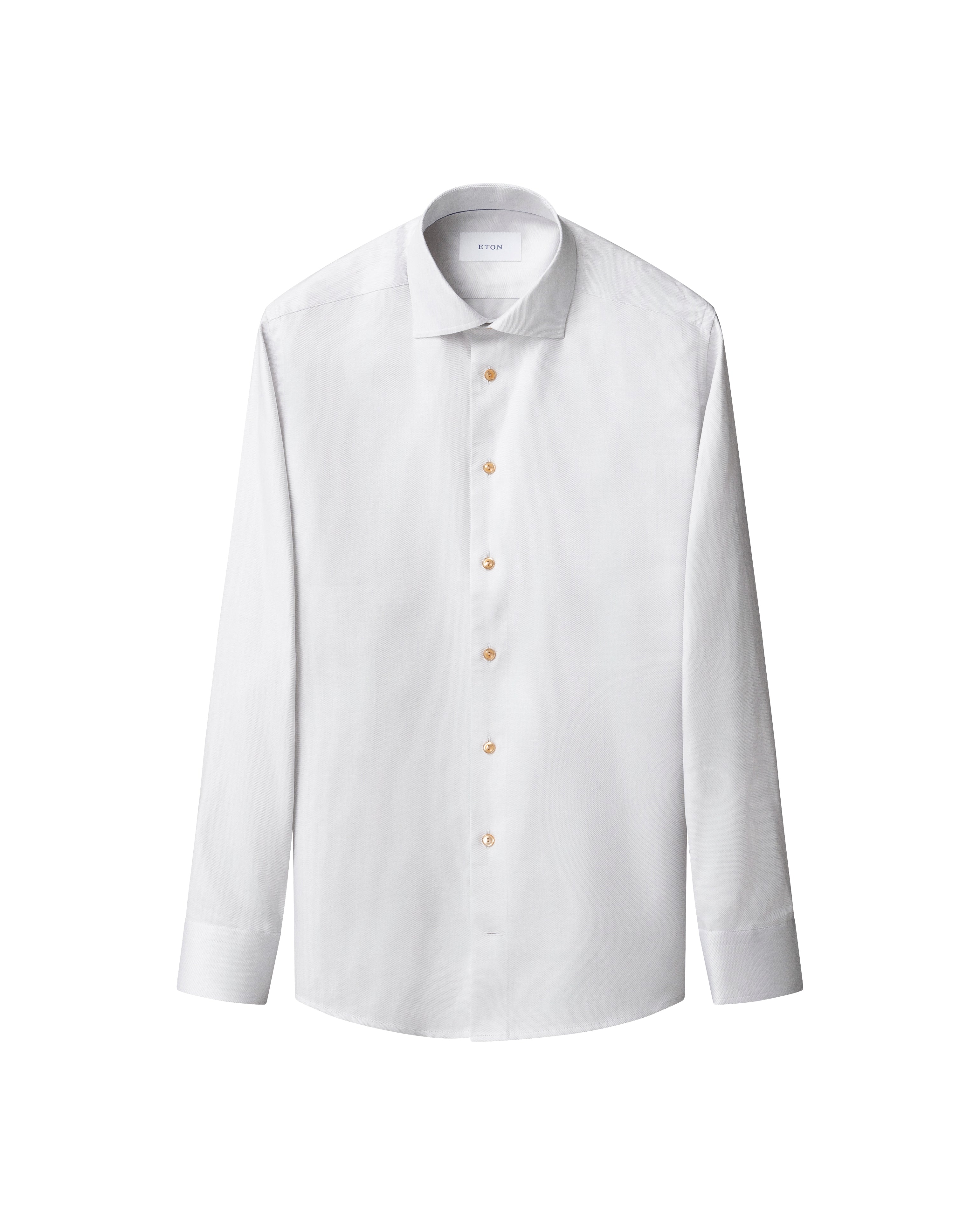 ETON SEMI SOLID TWILL SKJORTE