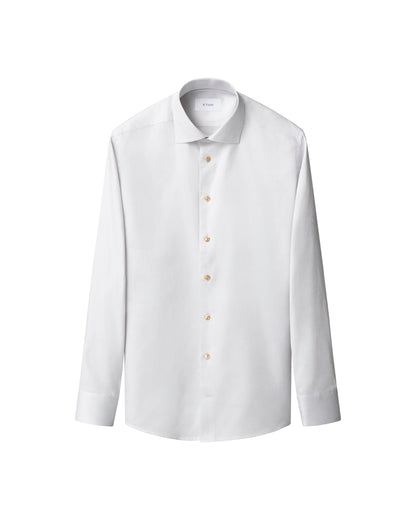 ETON SEMI SOLID TWILL SKJORTE