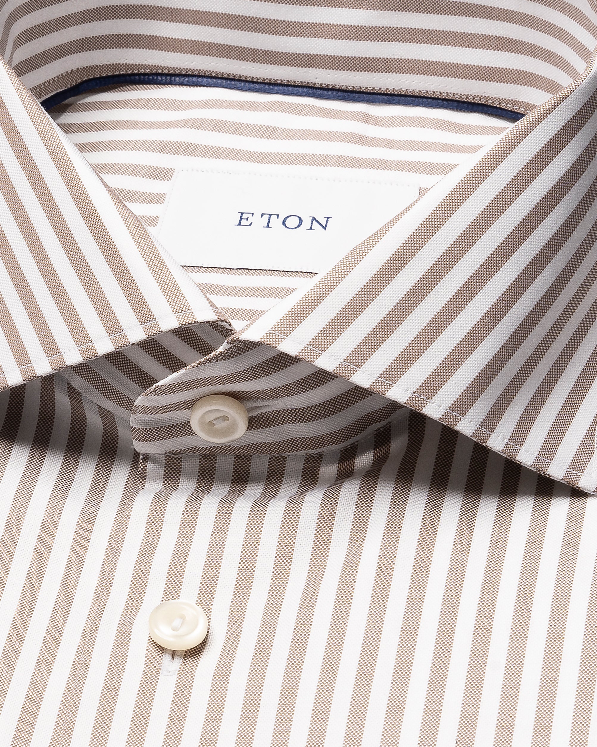 ETON STRIBET SIGNATURE OXFORD SKJORTE - SLIM FIT