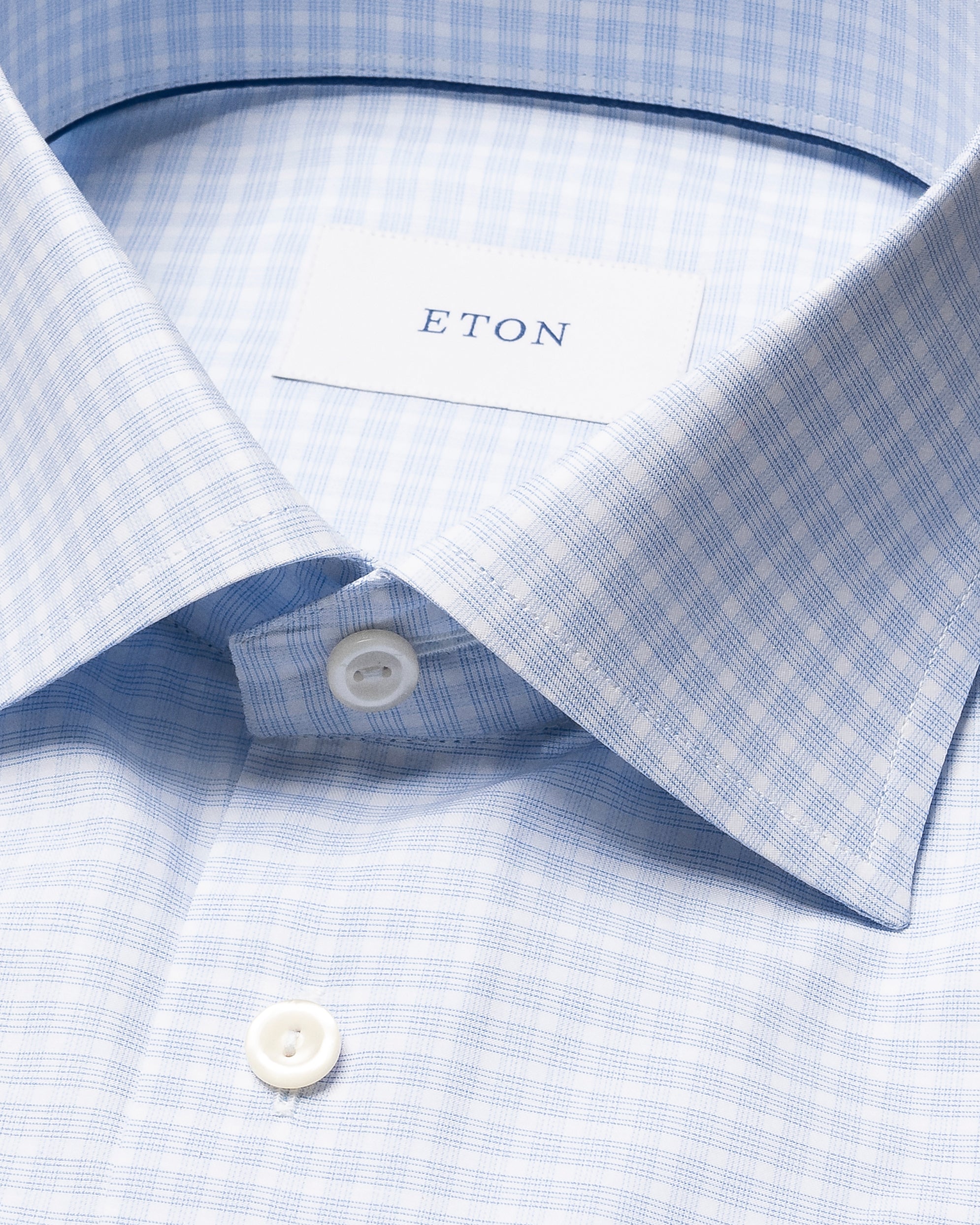ETON TERNET SIGNATURE TWILL SKJORTE - CONTEMPORARY FIT